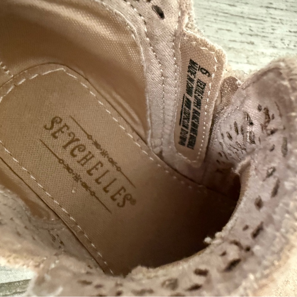 Seychelles girls toddler Tan Suede Ankle Boots size 6 - Picture 4 of 4